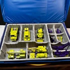 Vintage 1980-1984 Transformers G1 Lot Devastator Constructicon w/ Collector Case