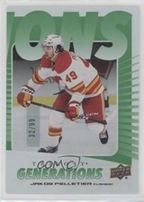 2023-24 Upper Deck Trilogy Generations Green 32/99 Jakob Pelletier #TG-15C 2o7