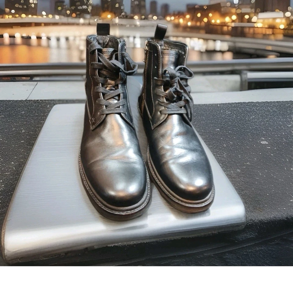 Botas de combate John Varvatos para hombre talla 10,5 EE. UU. Foto 4 de 4