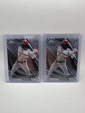 Topps Chrome Black Elly De La Cruz Rookie Serial Numbered 2 Card Lot 2023 /199