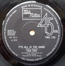 Four Tops - It's All In The Game (VINYL)