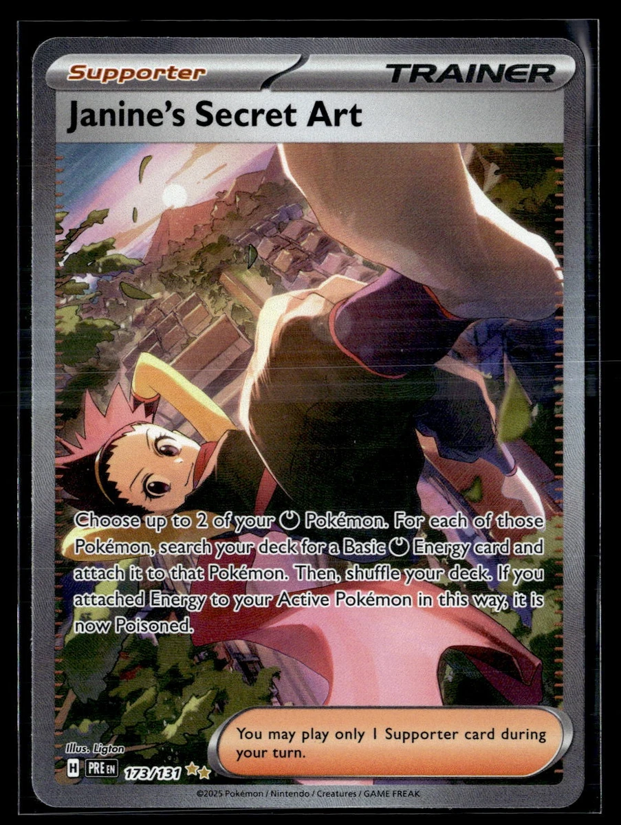 A Janine's Secret Art 173/131 Prismatic Evolutions for sale | eBay