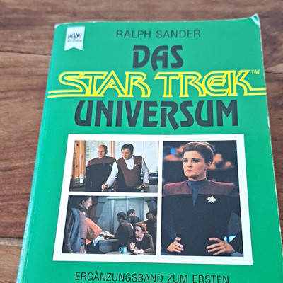 Das Star Trek Universum Band 3 Ergänzungsband (Heyne) Deutsch 1990 Sci-Fi