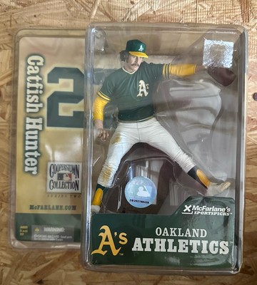 McFarlane Catfish Hunter Oakland Athletics Cooperstown Series 2 MLB Figure 2005