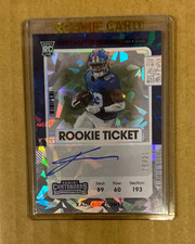 2021 Contenders Football Kadarius Toney Rookie Ticket #110 15/21 RC