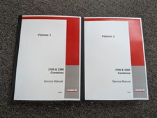 Case IH 2100 2300 2144 2166 2188 2365 2366 2388 Combine Service Manual 7-69612