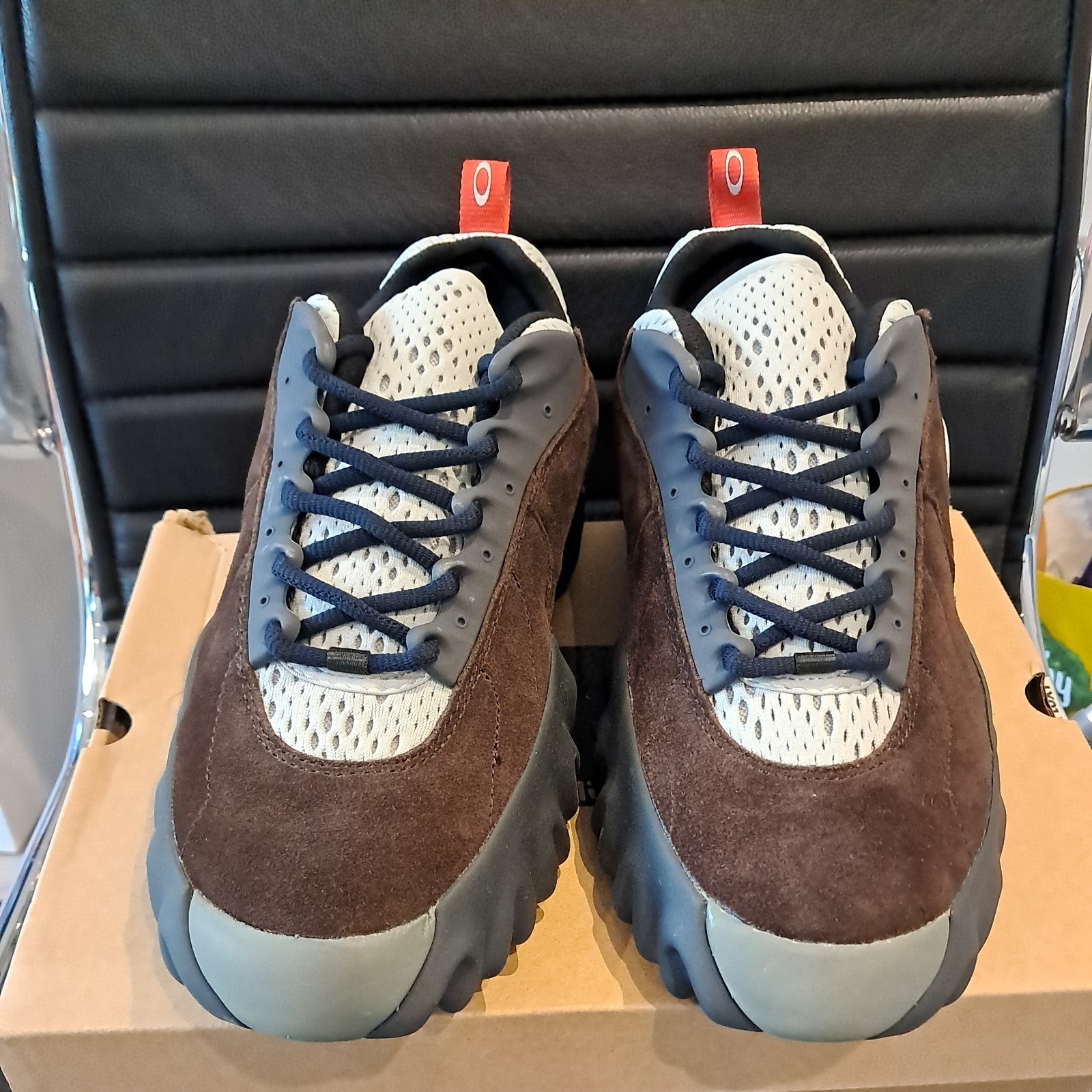 Oakley X Brain Dead Factory Team Trainers Size 6.5 image 4