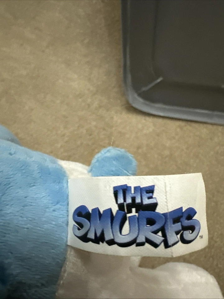 Peluche Grouchy Pitufo 11" Los Pitufos 2011 Jakks Pacific Peyo Foto 2 de 3