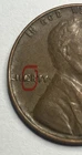 1955 Lincoln Wheat Cent Fine BIE Die Break Error in LIBERTY