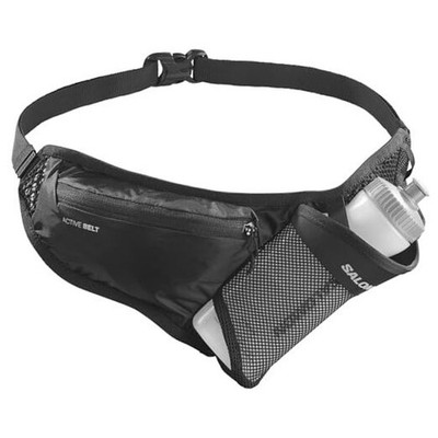 Unisex Active Bottle Belt - Storage & Hydration - NS Black