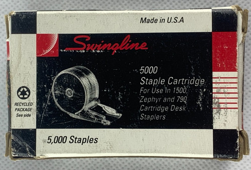 NOS Swingline Staple Cartridge 1500 Zephyr and 790 Cartridge Desk Stapler - SB1