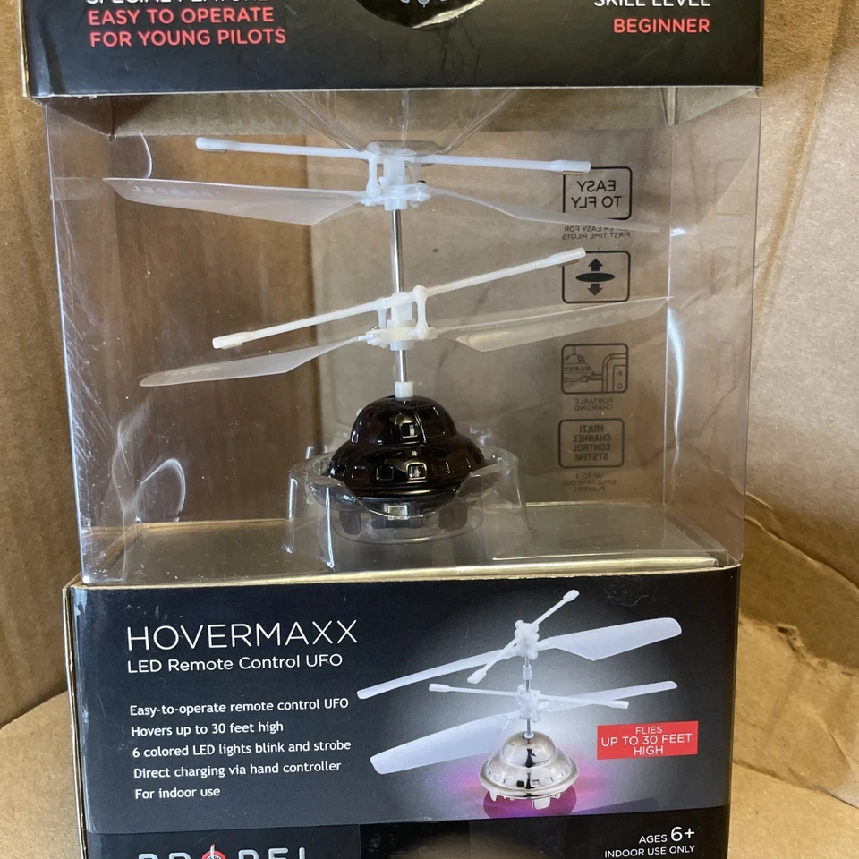 Propel Rc Hovermaxx 2.0 Ufo LED Remote Control UFO Hovermaxx Hovers 30ft High - Image 4 of 4