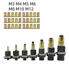 Hand Rivet Nut Gun Head Nuts Simple Installation Riveter Rivnut Tool M3-M10 Set