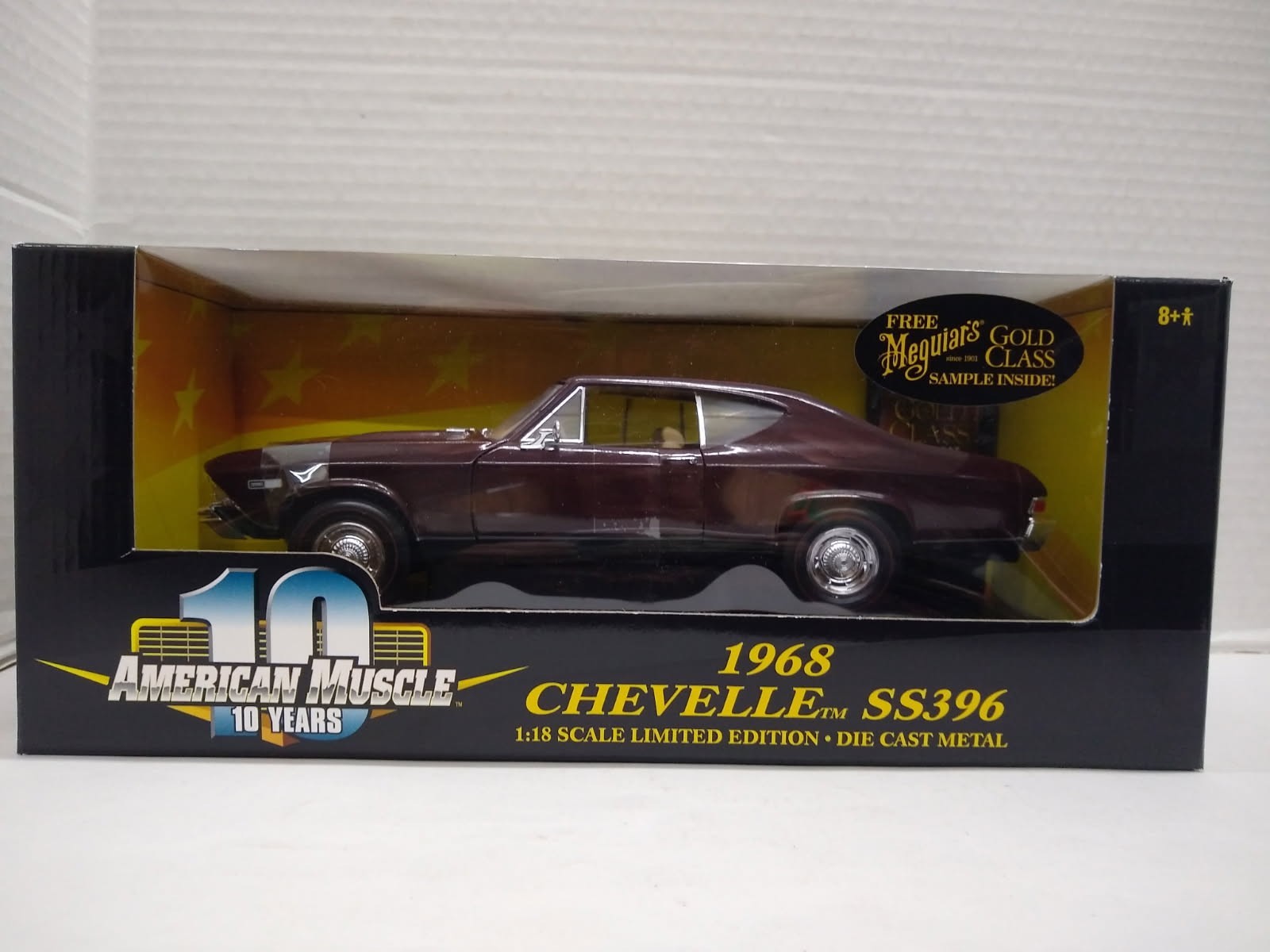 Ertl #36382 1968 Chevelle SS396 - Maroon - Roof 