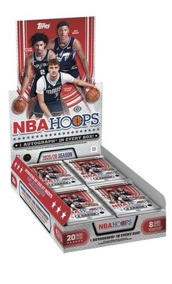 2025-26 Topps NBA HOOPS Basketball Hobby Box ✓PRESALE Confirmed