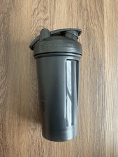 Black Blender Bottle With Shaker Has Some Wear 24 Ounces