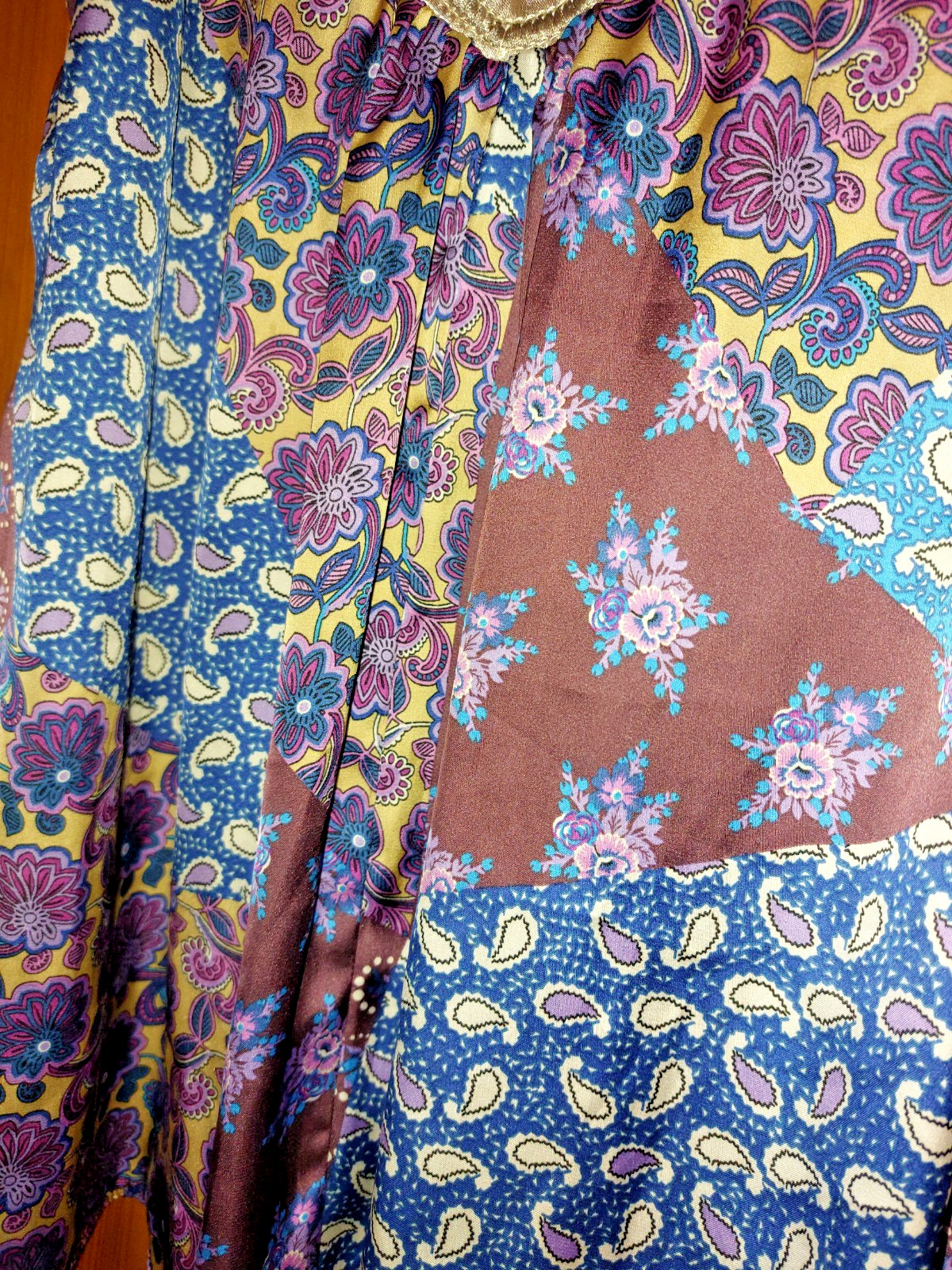 Rare Wallis satin ethnic embroidered beaded hippie boho cami vest tank L BNWOT image 4