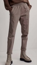 VARLEY Marbern Pant Soft Cotton Twill Dark Brown women s 27.5 inseam size XS