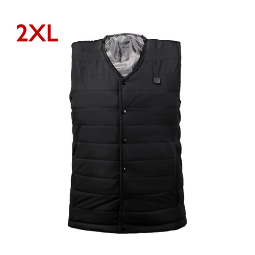 Electric Heated Vest 5 Heating Zones Heated Jacket for Outdoor Camping Skiing - Picture 28 of 69