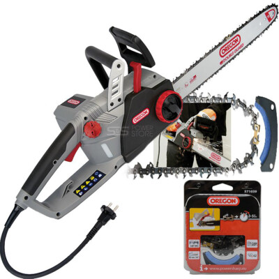 Oregon Elektro Motorsäge Kettensäge CS1500 inkl 2 Sägeketten 2400 Watt 18'' 45 cm