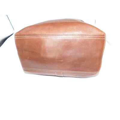 Coach Lily Legacy 13757 Turn Lock Shoulder Bag Handbag Brown