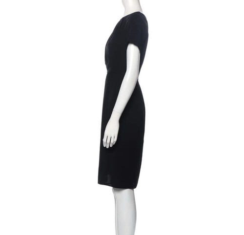 Burberry Black Crewneck Sheath Dress - Picture 2 of 10