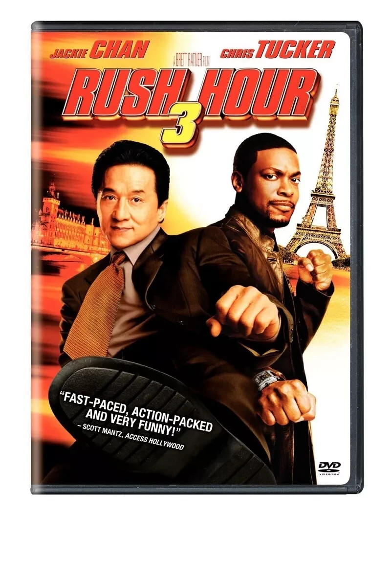 DVD - Action - Comedy - Rush Hour 3 - Chris Tucker - Jackie Chan