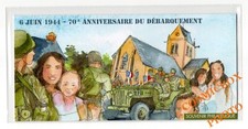 Bloc souvenir philatélique n° 93 anniversaire du débarquement 1944 timbres NEUF