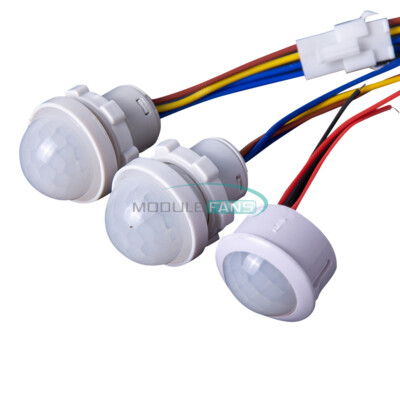 Infrared PIR Probe LED Body Motion Detection Automatic Sensor Light Switch