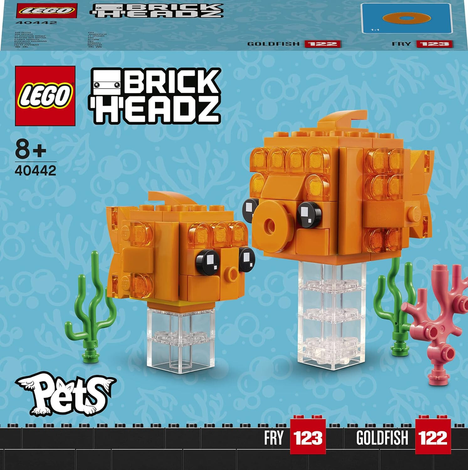LEGO Brick Headz 40442  Goldfish Goldfisch