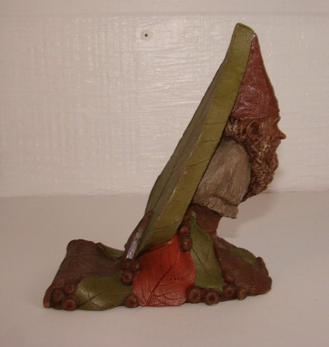 1985 Tom Clark Gnome HOLDER Resin Figurine Cairn Studio #97 #1105 W/COA - Picture 5 of 6