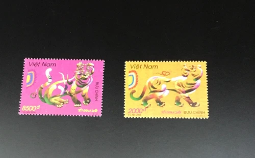 Vietnam 2009/10 Year of the Tiger 2V MNH Wild Big Cat