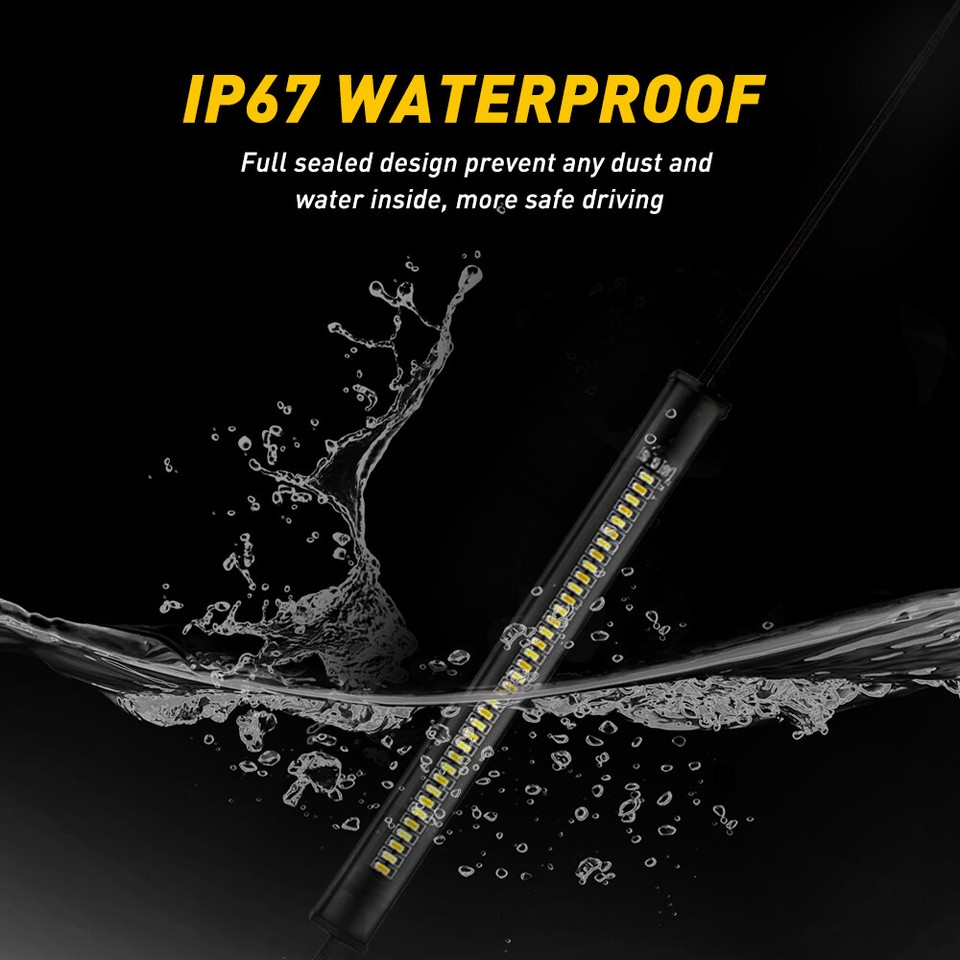 Bendable Quality Waterproof LED for Motorcycle Signal Turn Lights Left