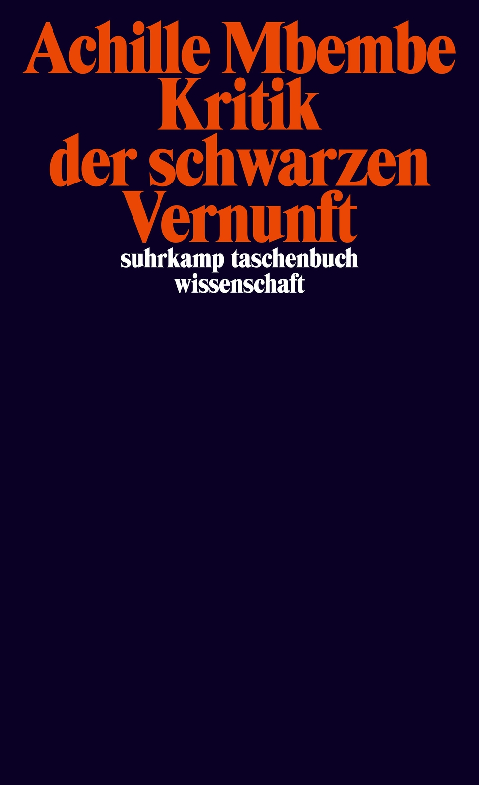 Thumbnail - Kritik Der Schwarzen Vernunft Achille Mbembe