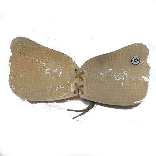 Senza Spalline Reggiseno Selbstklebendem Push Up Traspirante Size: C Cup (1826) - Foto 2 di 3