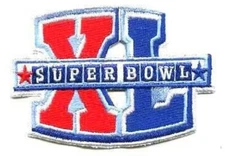 AFC NFC ⭐ SUPER BOWL⭐ CHAMPIONSHIP XL SB 40 STEELERS vs SEAHAWKS iron-on PATCH