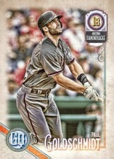 2018 Topps Gypsy Queen #82 Paul Goldschmidt Arizona Diamondbacks