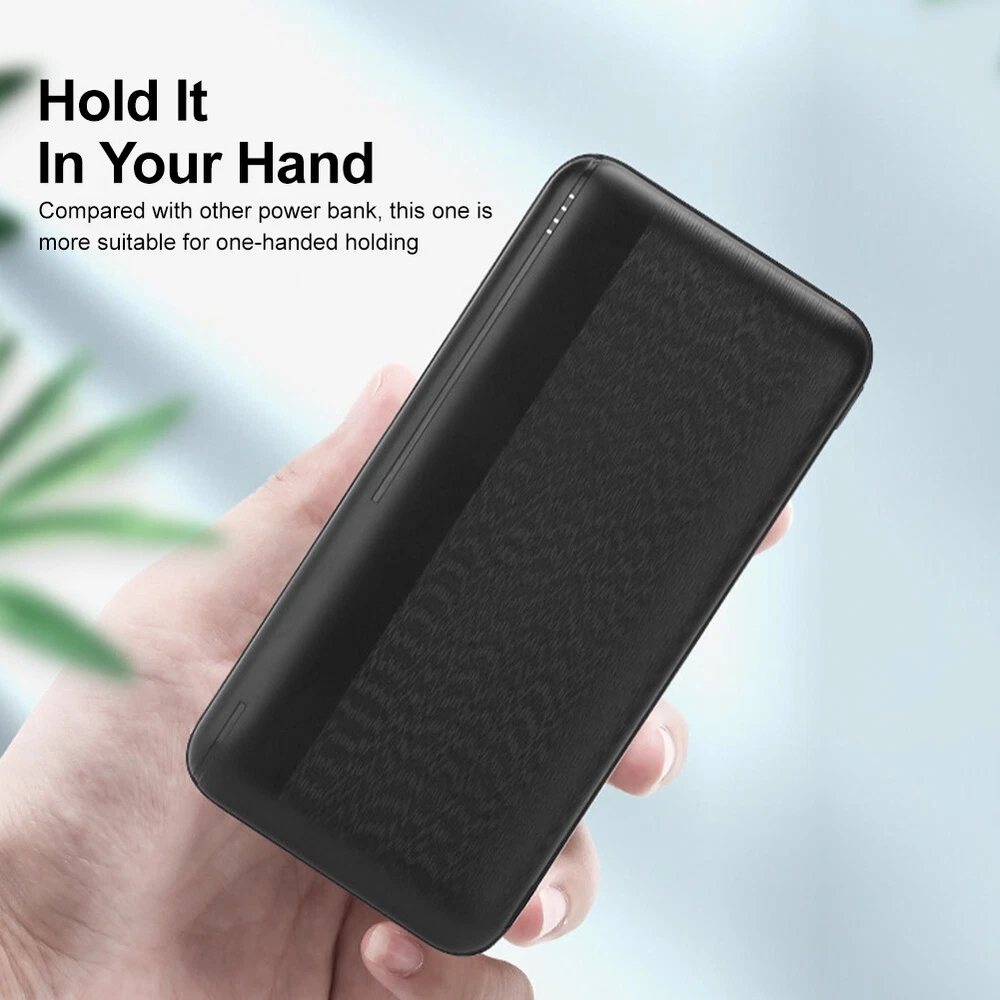 20000mAh Fast Charging Power Bank Portable External Battery Pack 5V 2A  