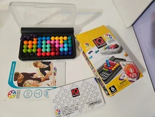 SmartGames IQ Puzzler Pro Compact Board Game Puzzle 120 3D Challenges