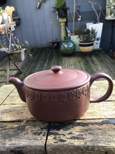 VINTAGE YIXING TYPE TEAPOT AND COVER