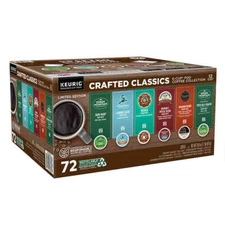 Crafted Classics Limited Edition Collection 72 K-cup Coffee Pod Variety Pak FRES