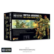 Bolt Action British Airborne Starter Amry New
