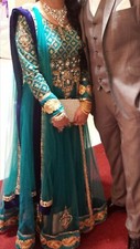Wedding outfits beatiful bridal Wedding Dresses (green)