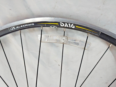 Alexrims DA16 700c Road Bike REAR Wheel 130 32 Spoke Black Shimano