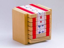 4 X HOLZ HANDGEMACHTES SPIELZEUG JAKTAKLEITER...