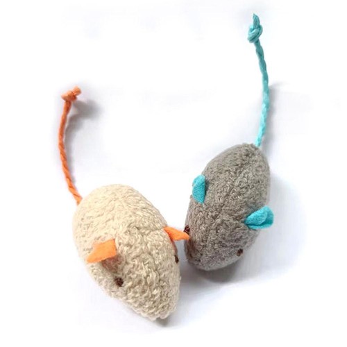 Catnip Mice Mouse 3pcs Pet Cat Kitten Toy Gift Chew Mouse✨s Toy Plush J3Q6 SP - Picture 6 of 12