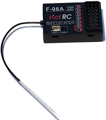 arkai´s Budget 6-Kanal 2,4 Ghz FHSS Empfänger4-9Volt