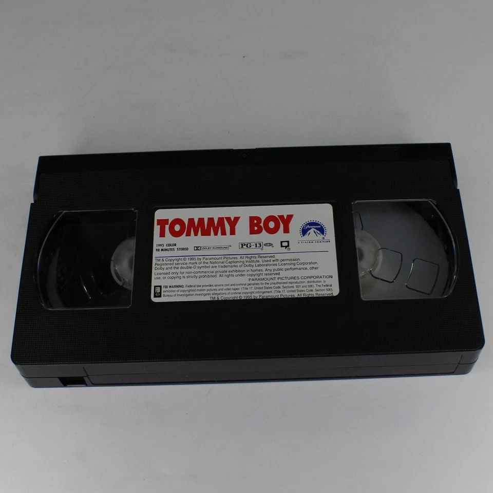Tommy Boy VHS 1995 Comedy Original Release Paramount Pictures - Image 3 of 4