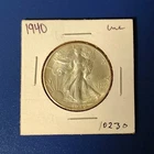 1940 Liberty Walking Half Dollar Uncirculated Silver 50C US Coin 10230
