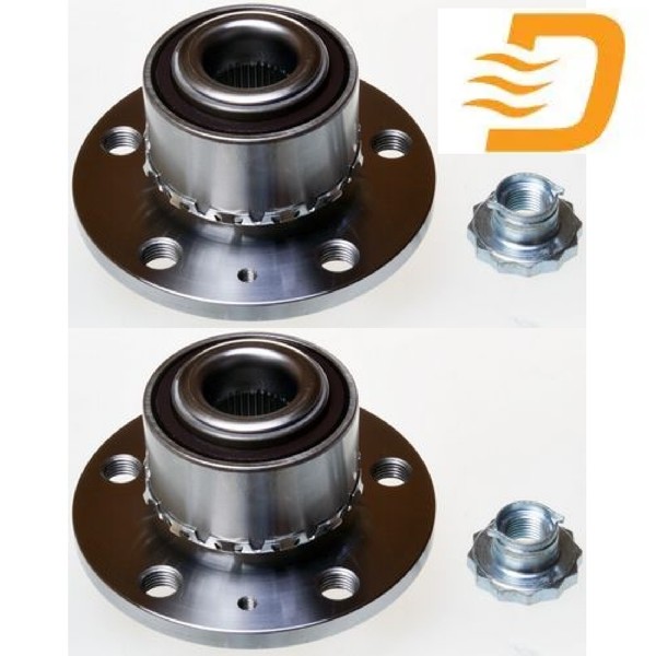 2X Radlagersatz Denckermann W413339 2 Radlager Satz Links Rechts Vorne-image